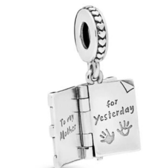 Our Family Book Dangle Charm - Picture 2 of 4